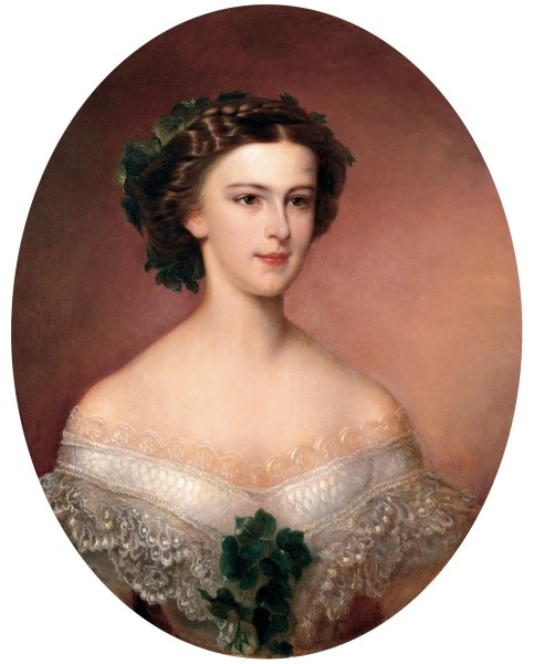 Portrait of the young empress shortly after her wedding, by Amanda Bergstedt [sv]