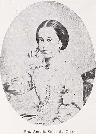 <span class="mw-page-title-main">Amelia Solar de Claro</span>