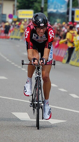 This Giro was the first Grand Tour in the career of Andy Schleck, who finished second overall.