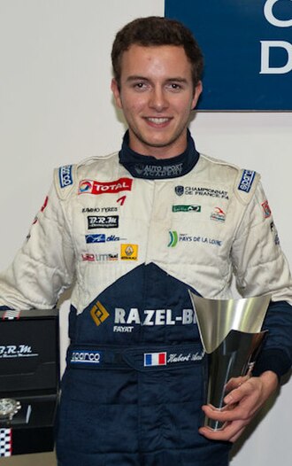 Anthoine Hubert, the series champion.