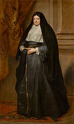 Portrait of the Infanta Isabella Clara Eugenia as Nun 1625-1640