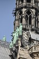 Vierungsturm Von Notre-Dame De Paris: Erster Vierungsturm (13. bis 18. Jahrhundert), Vierungsturm von Viollet-le-Duc (1859–2019), Pläne zum  Neuaufbau