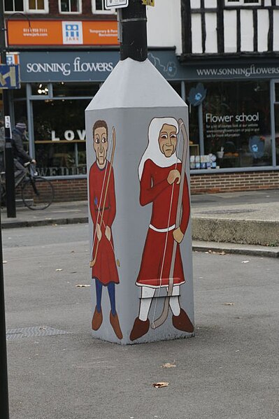 File:Archers on the Post - geograph.org.uk - 5291429.jpg