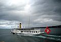 Boat on Lake Geneva