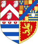 Arms of George Monck, 1st Duke of Albemarle.svg