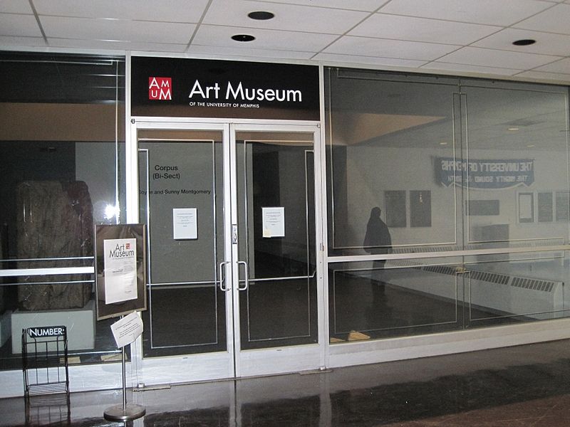 File:Art Museum U of M Memphis Tennessee entrance 2.jpg