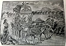 Ashwattama was arrested and brought to Draupadi by Arjuna