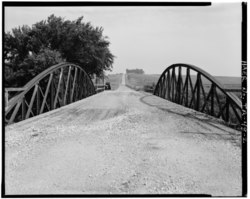 BARREL VIEW FROM SOUTH - Nishnabotna River Bridge, Spanning Nishnabotna River, Manilla, Crawford County, IA HAER IOWA,24-MAN.V,1-; -2.tif