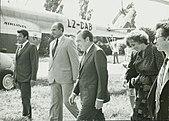 Former U.S. President Richard Nixon and Elena Poptodorova during his visit to Varna, Bulgaria, July 1982 BASA-1577-1-68-1-Nixon.jpg