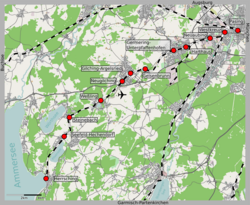 A München–Herrsching-vasútvonal útvonala