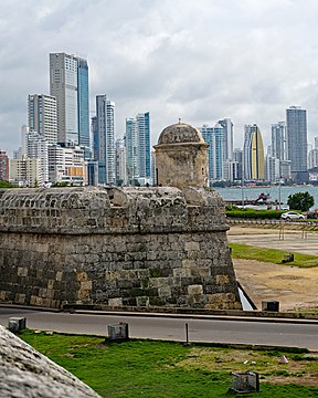 Bocagrande in Cartagena, the largest CBD in Colombia's Caribbean Region