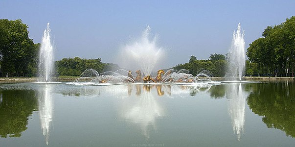 Fontaine de bassin en fonte, fin XIXe - N.72890