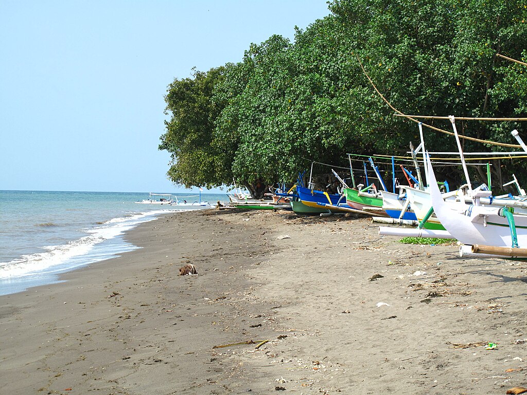 Beach at Lovina, Bali