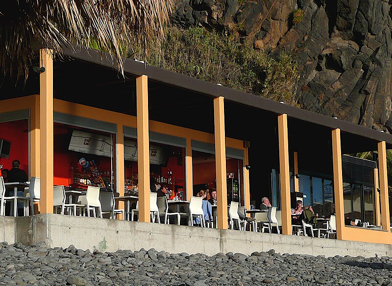 File:Beach bar at Ponta do Sol.jpg