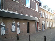 Muurschildering begijnen