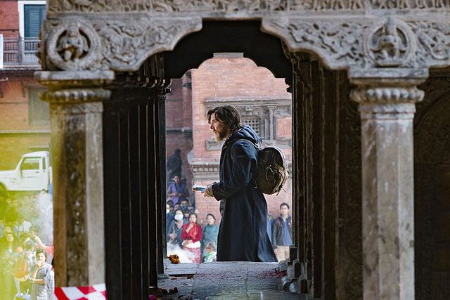 Cumberbatch filming Doctor Strange in Kathmandu, November 2015