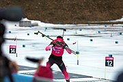 Deutsch: Biathlon bei den Olympischen Winter-Jugendspielen 2020 in Lausanne; Tag 2, 11. Januar 2020; Einzel männlich English: Biathlonl at the 2020 Winter Youth Olympics in Lausanne at 11 January 2020 – Individual men