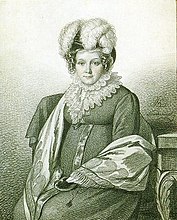 Sofia Sergeevna Bibikovan muotokuva, 1820-luku