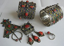 Jewelry from Kabylia region, Algeria