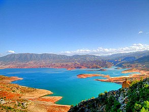 Bin El Ouidane reservoir