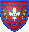Våbenskjold af Le Gué-de-Longroi
