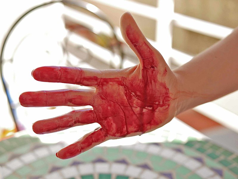 File:Bloody hand menstruation.jpg