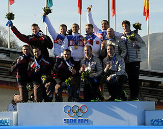 <span class="mw-page-title-main">Bobsleigh at the 2014 Winter Olympics – Four-man</span>