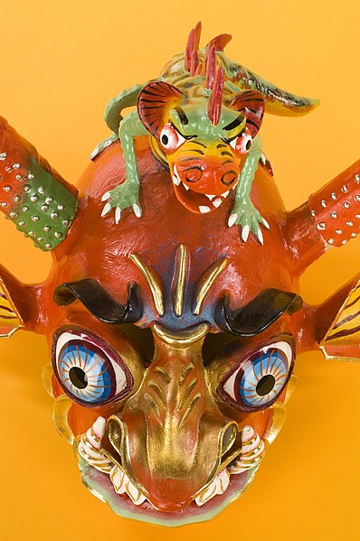 File:Bolivian mask Wellcome L0044850.jpg