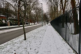 Szemléltető kép a Boulevard Washington (Suresnes) szakaszról