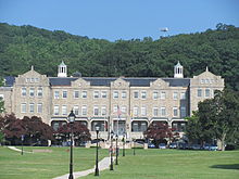 Bradley Hall is the main Administration building Bradley Hall.jpg