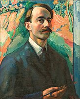 Branko Popović - Autoportret, 1912