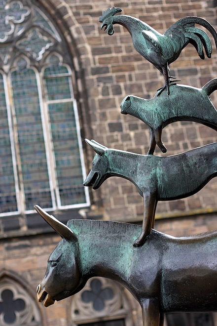 Bremen Town Musicians by Gerhard Marcks