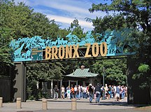 Entrance to the Bronx Zoo