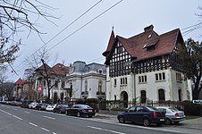 Old mansions (now several of them embassies) on Dacia boulevard