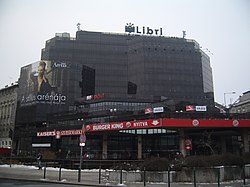 Az épület 2011 januárjában