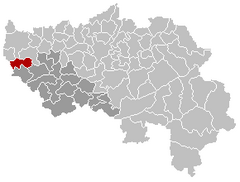Бурдин Лиеж Белгия Map.png