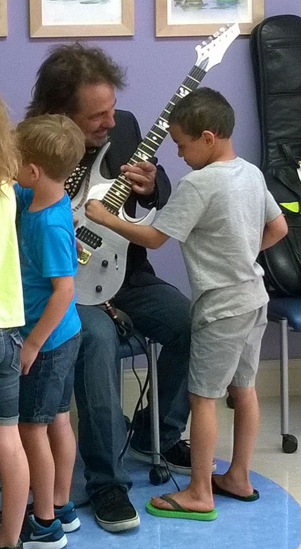 Chaquico at Renown Children's Hospital in Reno, Nevada, 2016