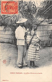 French Congo - Tailor Tchicaya and his family - circa 1900 CPA-CONGO-FRANCAIS-LE-TAILLEUR-CHICAIA-ET-SA-FAMILLE.jpg