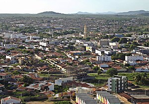 Vista panorâmica da cidade.