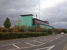 Offices of Cambridge Water Company on Fulbourn Road Cambridge Water Company HQ, Fulbourn Road - geograph.org.uk - 609470.jpg