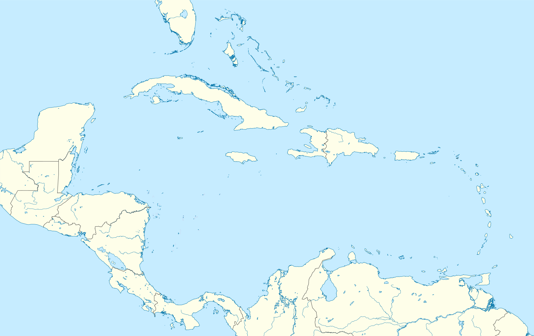 LinguisticMystic/Central America is located in Caribbean