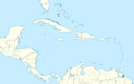 Mappa di localizzazione: Caraibi