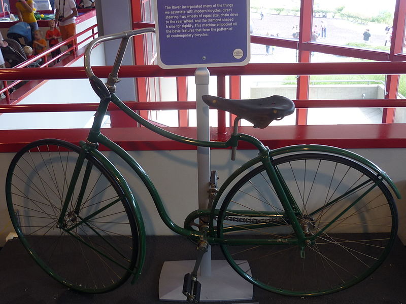 File:Carnegie Science Center 1886 Rover Safety Bicycle.JPG