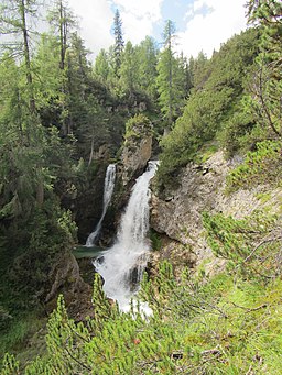 Cascata in Val di Fanes