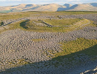 Castle Folds Ancient fortified settlement in Cumbria
