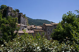 The village of Chatillôn-en-Diois
