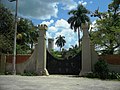 Entrada de la hacienda Chenché de las Torres.