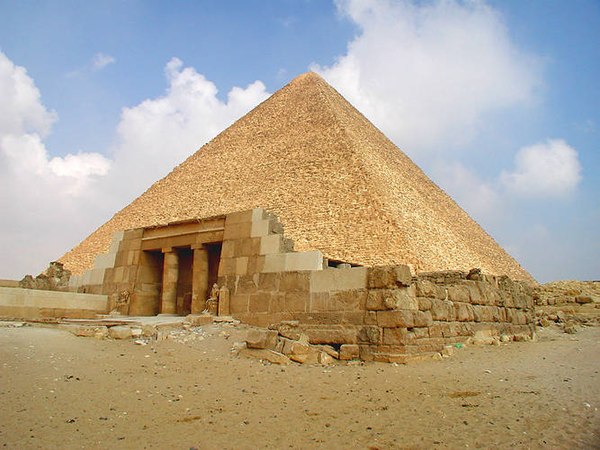 The Pyramid tomb of Khufu