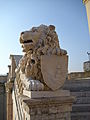 Italiano: Chiesa di santo Stefano a Lavagna (GE). Particolare dei leoni.