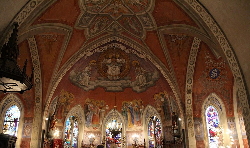 File:Choeur vouté et croisée du transept de l'église Saint-Laurent de Rouvrois-sur-Meuse. Duilio Donzelli.jpg